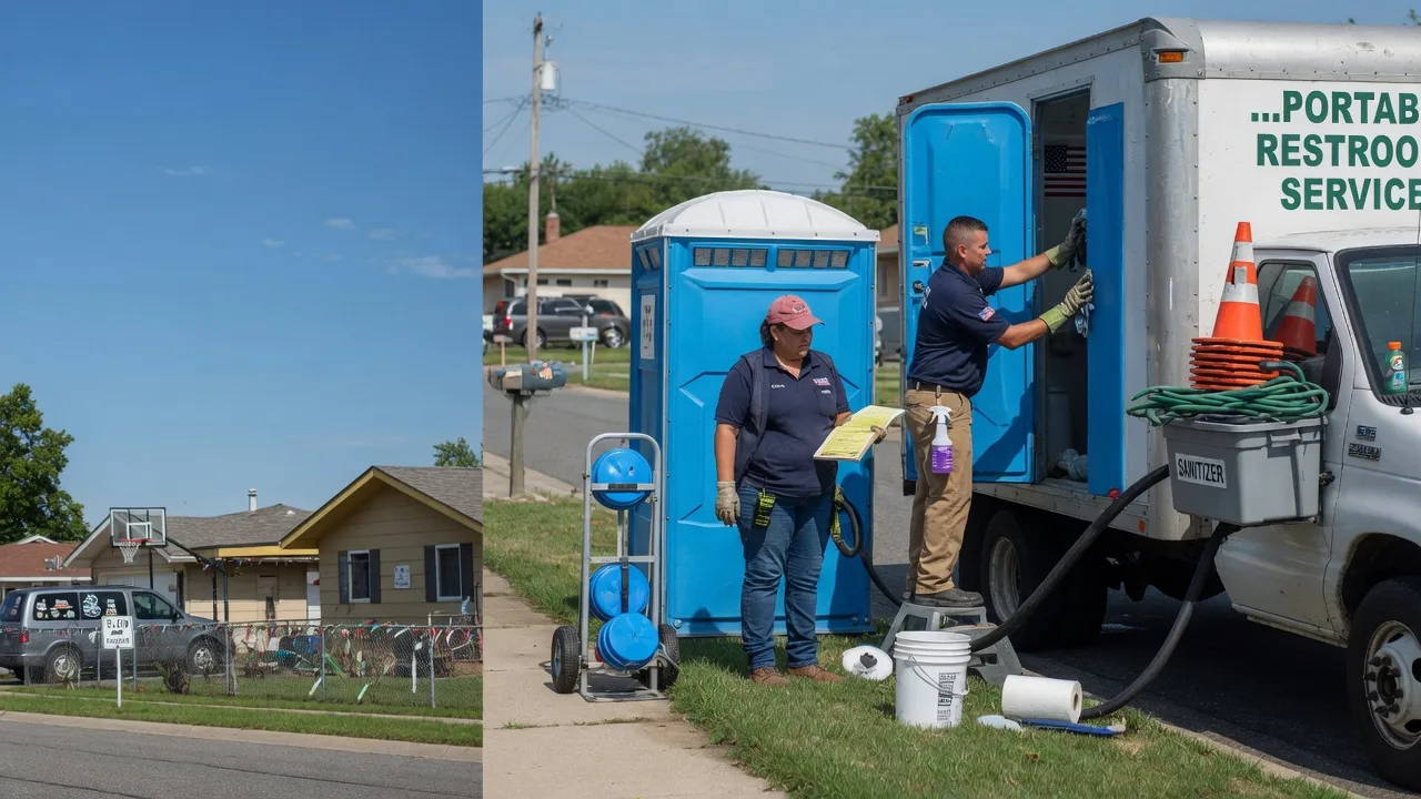 Portable Toilet Rental in Hazleton, IN near me